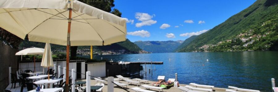 I migliori lidi del lago di Como